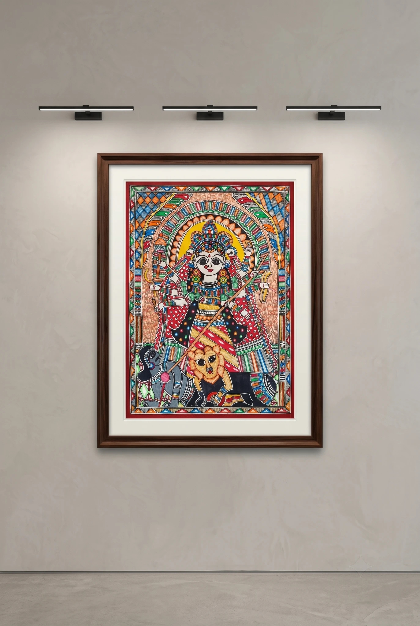 Durga’s Divine Guard